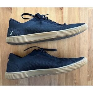 Flux Footwear Adapt Trainer Black Gum Mens Size 11 Athletic Knit Shoes Sneakers